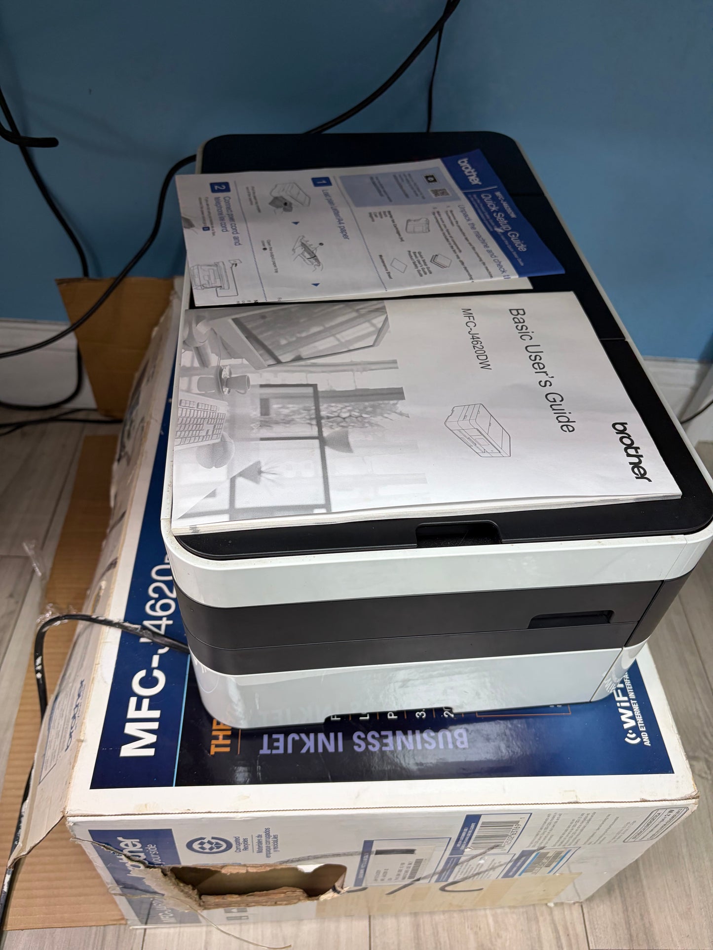 Brother MFC-J4620DW All-In-One Multi-Function Wireless Inkjet Printer