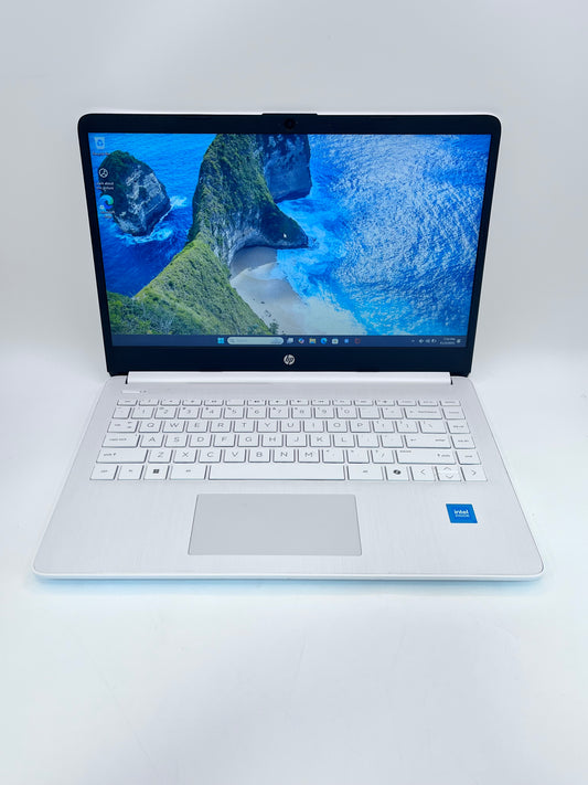 HP 14-dq3000dx Laptop 14" Intel Celeron 4GB 64GB - White