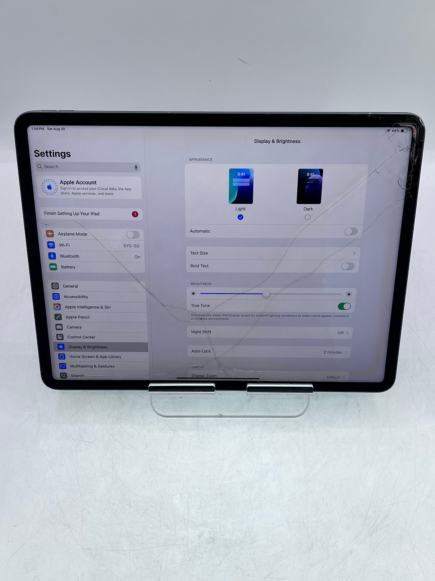Apple iPad Pro 5th Gen 128GB Wi-Fi MHNF3LL/A A2378 - Spice Gray READ