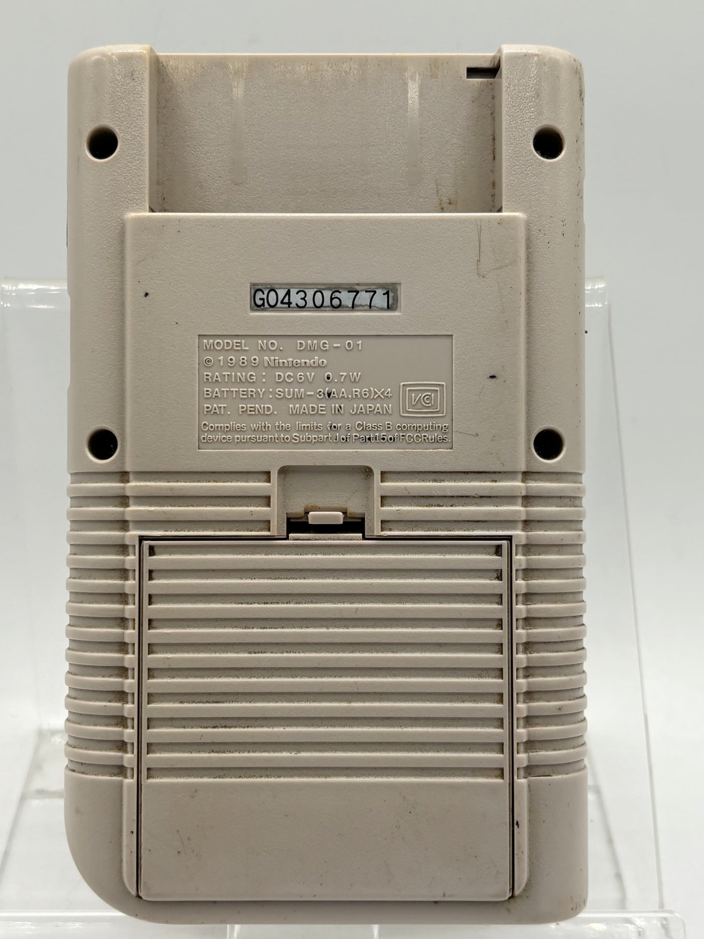 Nintendo Game Boy Gray Original DMG-01, PARTS ONLY (FREE SHIPPING)