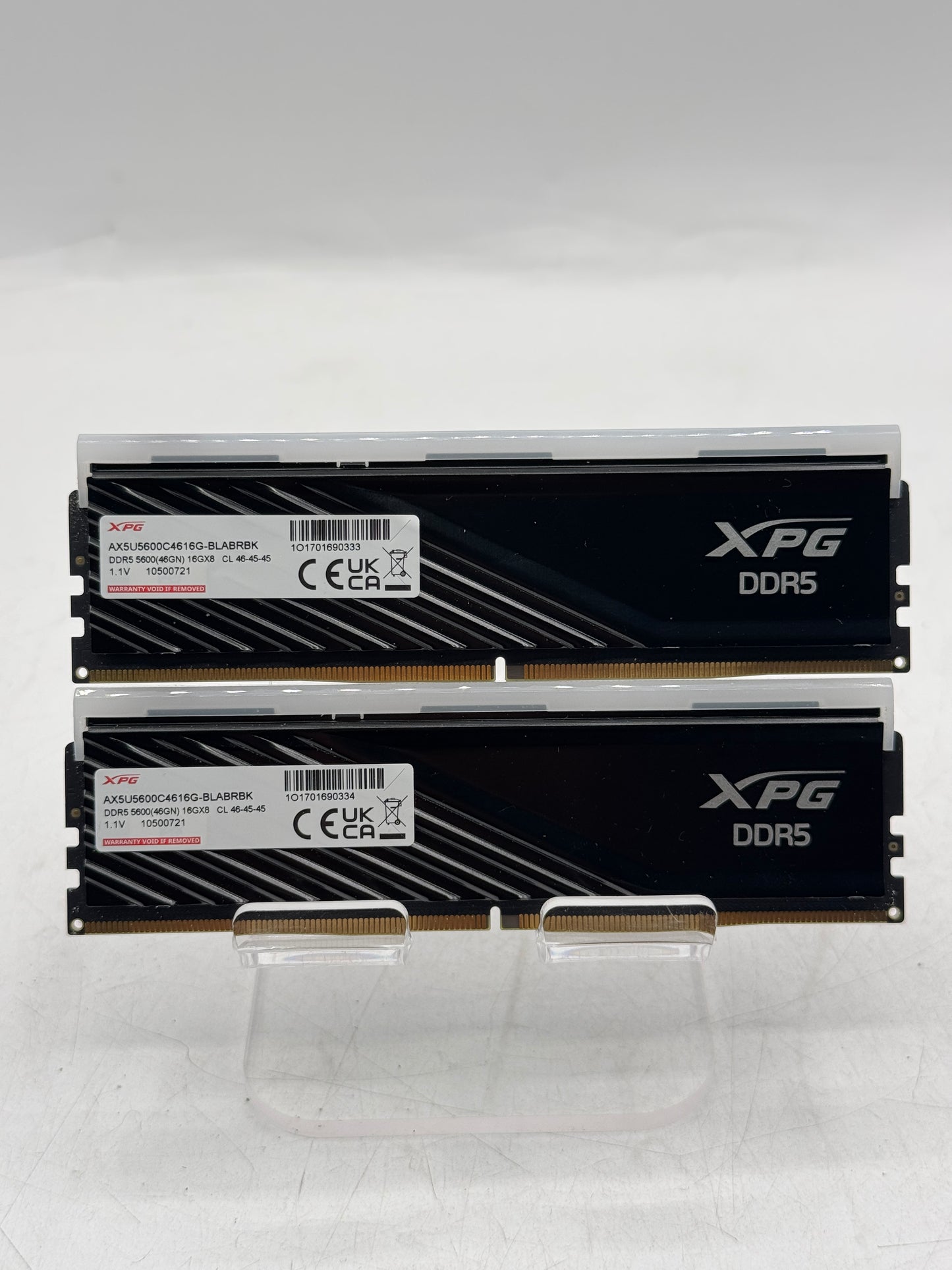 XPG 32GB (2x16GB) Desktop Gaming RAM DDR5 5600MHz AX5U5600C4616G-BLABRBK