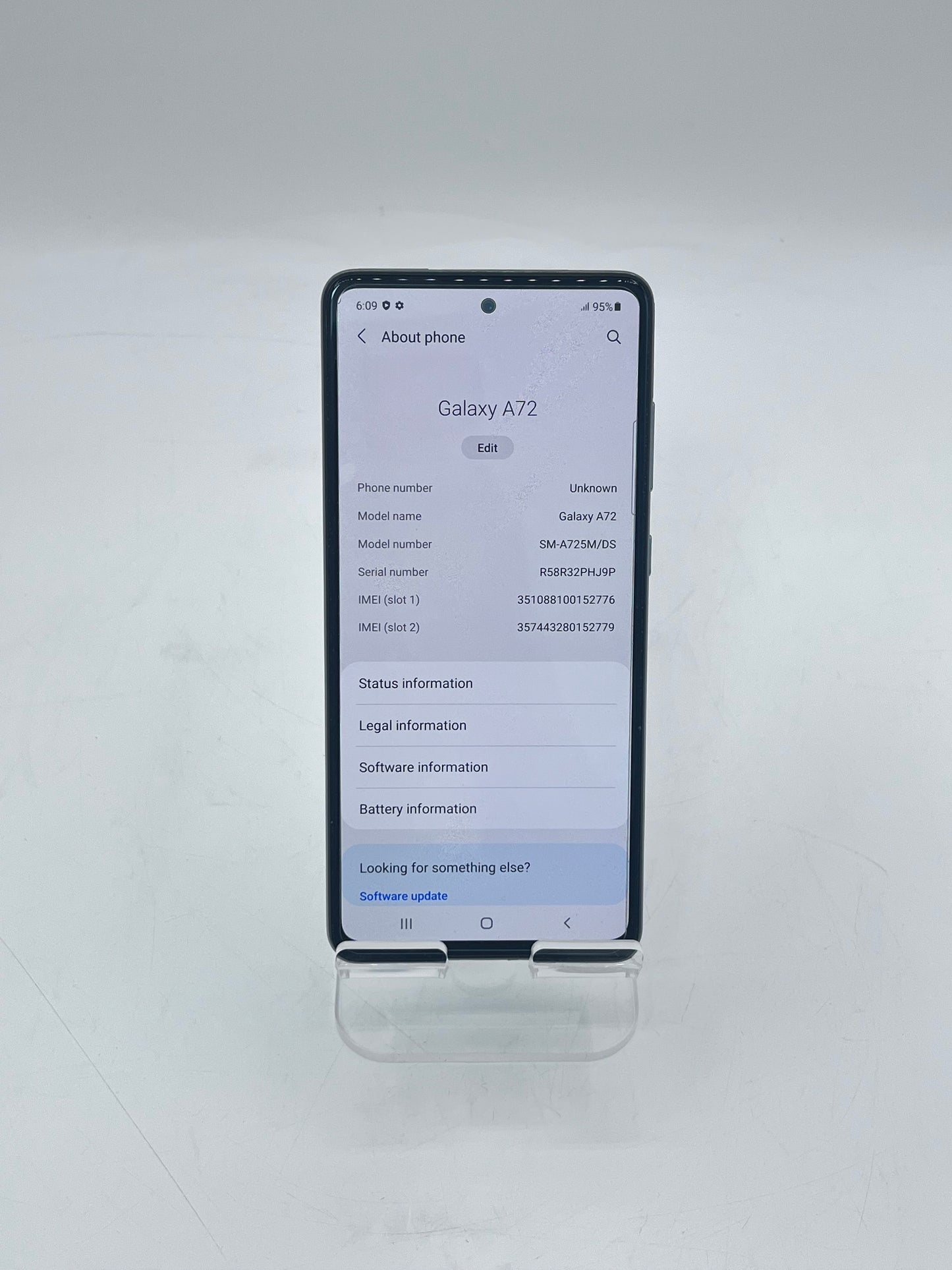 Unlocked Samsung Galaxy A72 SM-A725M/DS 6.7" 128GB - White