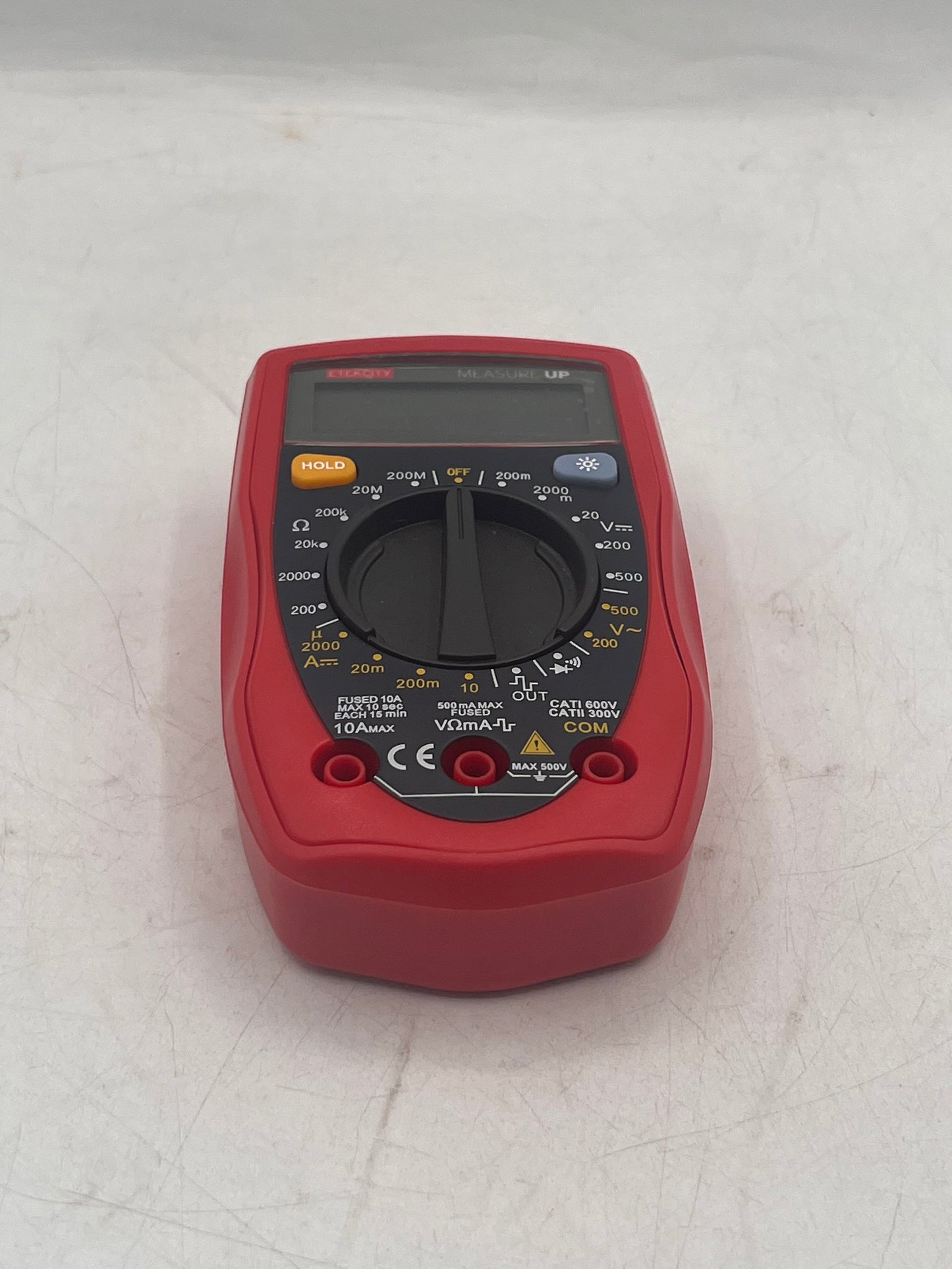 ETEKCITY MSR-R500 Digital Multimeter Red