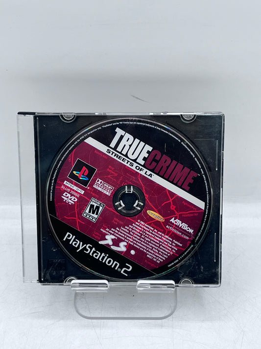True Crime Streets of LA for PlayStation 2 with Light Scratches