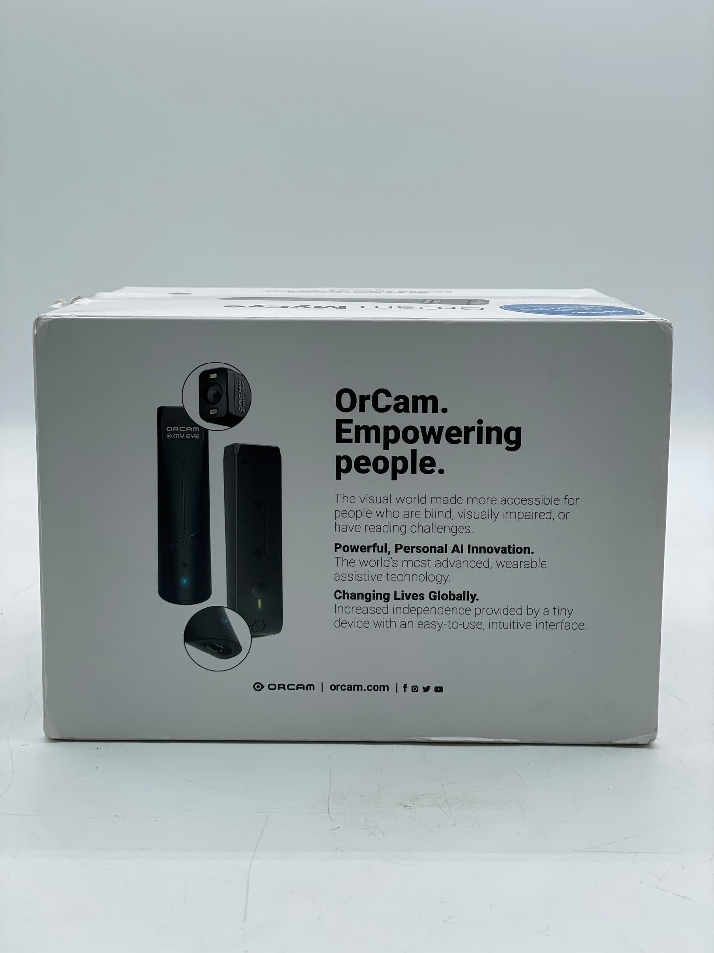 New Orcam My Eye Pro 2 Assistive Technology Device / Vision Impairment Aid