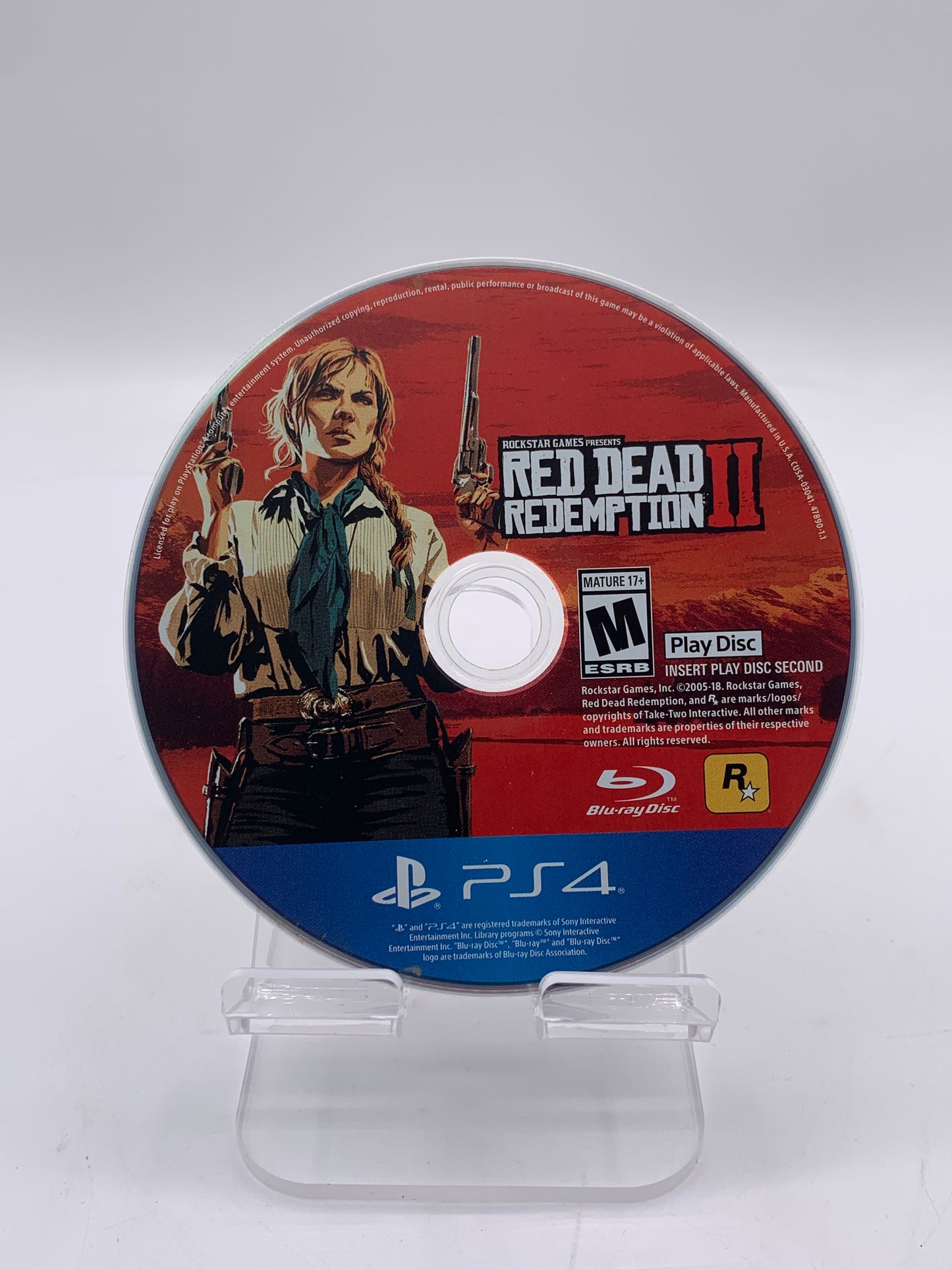 Playstation 4 Red Dead Redemption 2 Game - Free shipping!