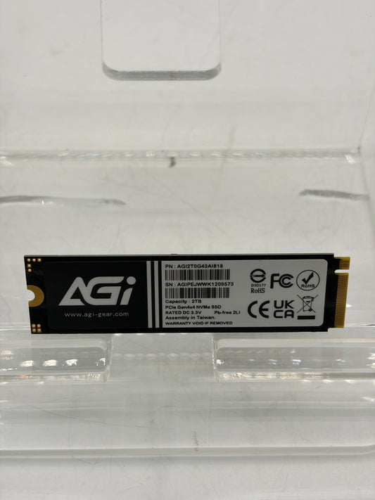 AGi AGI2T0G43AI818 2TB M.2 NVMe Gen 4.0 x 4 SSD