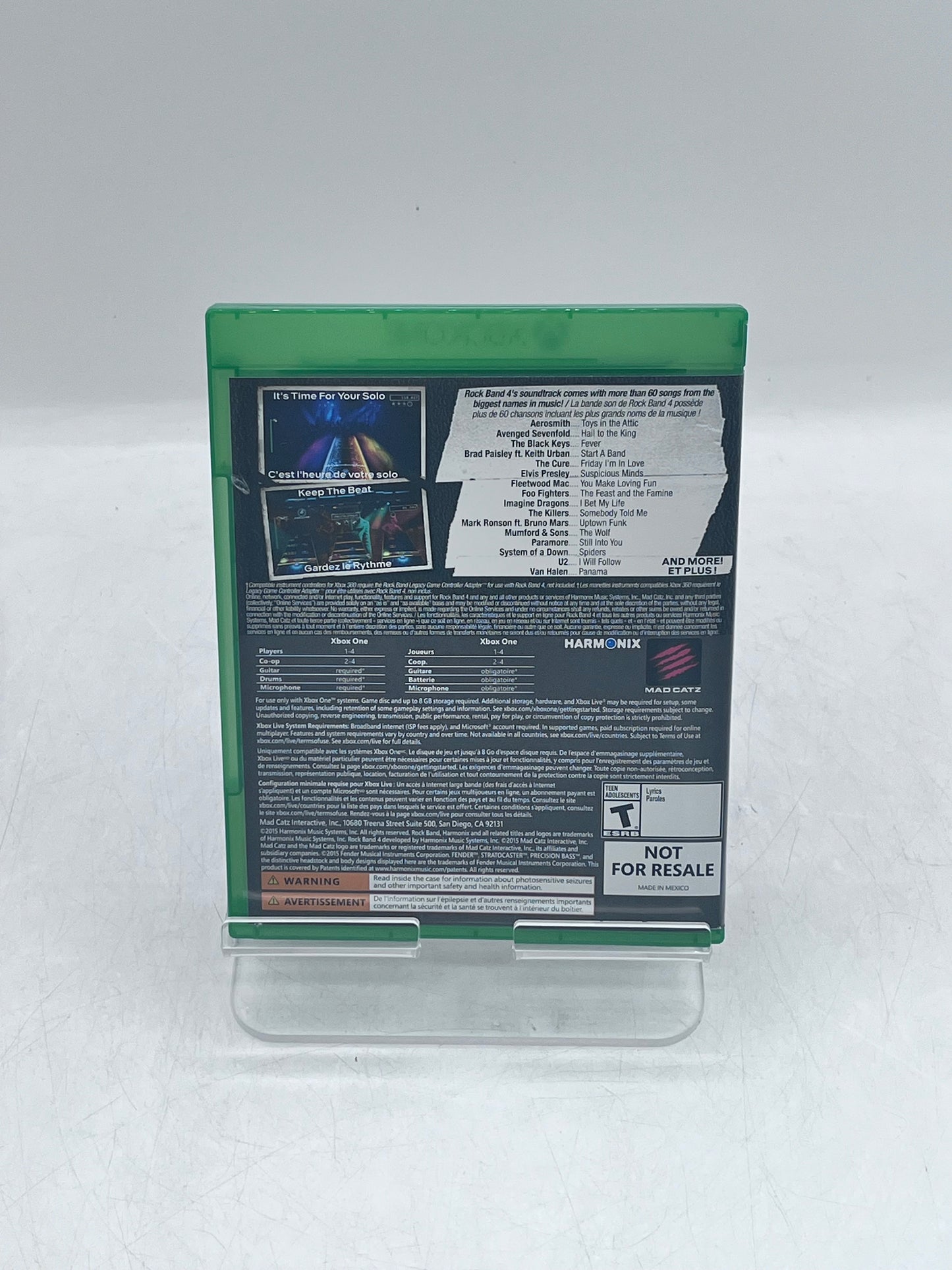 Rock Band 4 Band-In-A-Box Bundle for Xbox One Multi-Colored