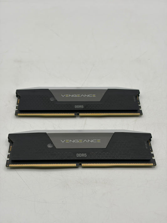 CORSAIR Vengeance RGB 32GB (2x16GB) DDR5 RAM 6000MT/s Memory Kit