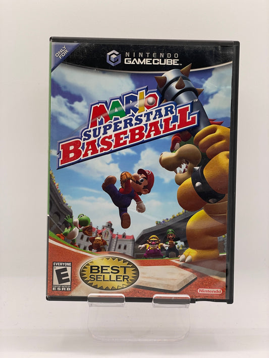 Mario Superstar Baseball (Nintendo GameCube) Complete CIB - Tested - Authentic