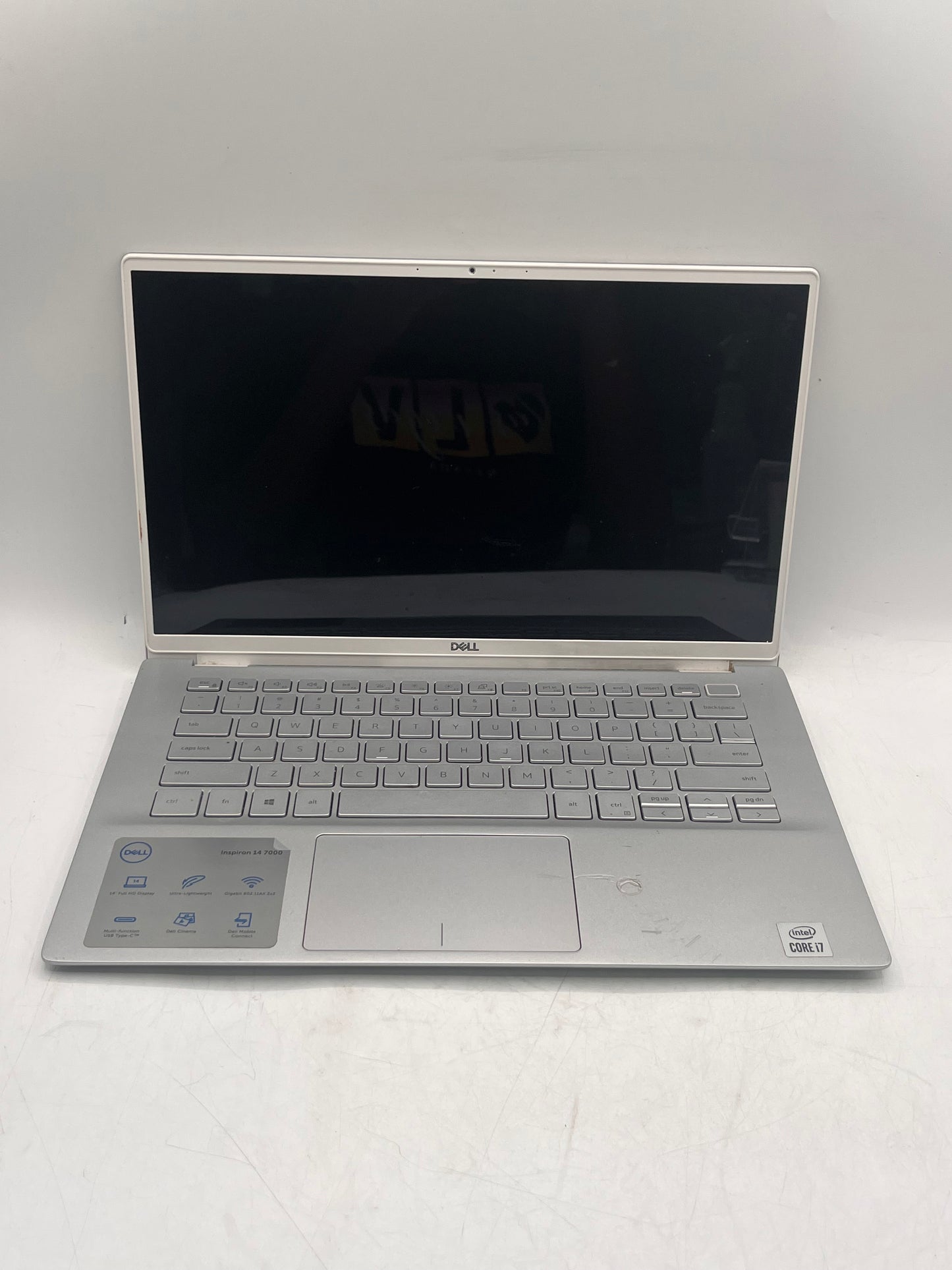 Dell Inspiron 14 7490 Core i5 16GB 512GB Laptop Silver Broken