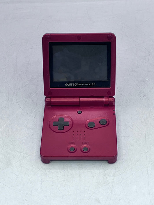 Nintendo Game Boy Advance SP (AGS-001) Red 2003 Tested