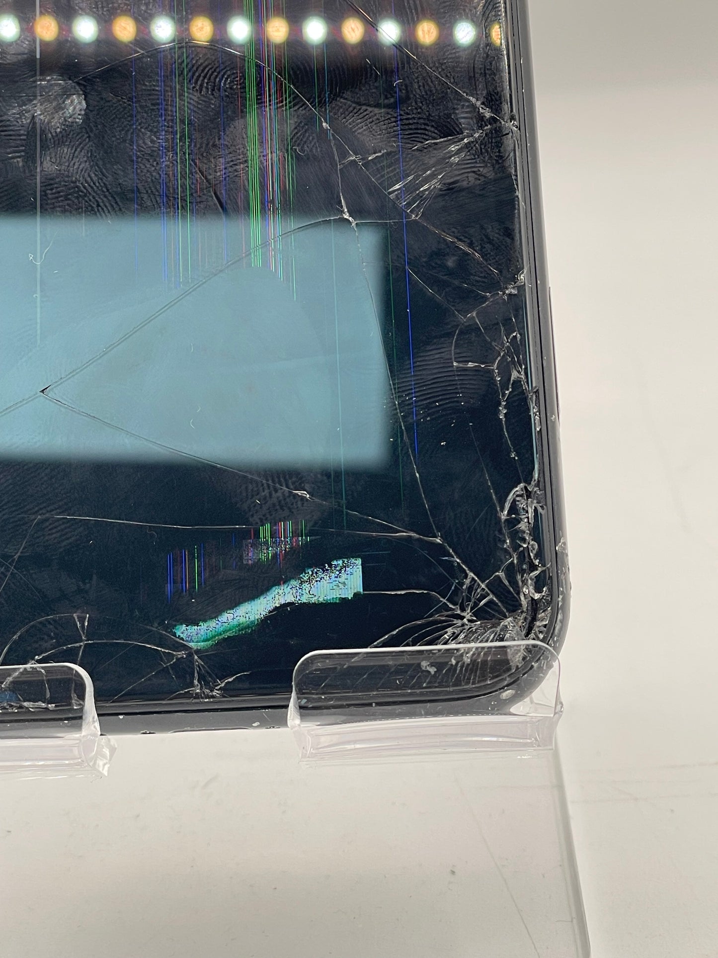 Apple iPhone XR 64GB Black - Broken Screen, Cracked Back - Unlocked