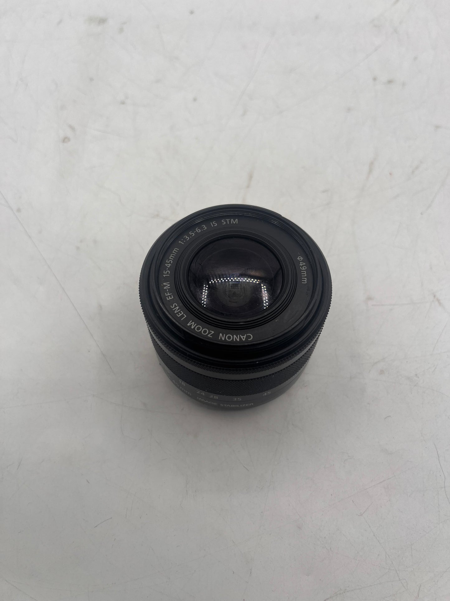 Canon EF-M 15-45mm F3.5-6.3 IS STM Camera Lens - Black
