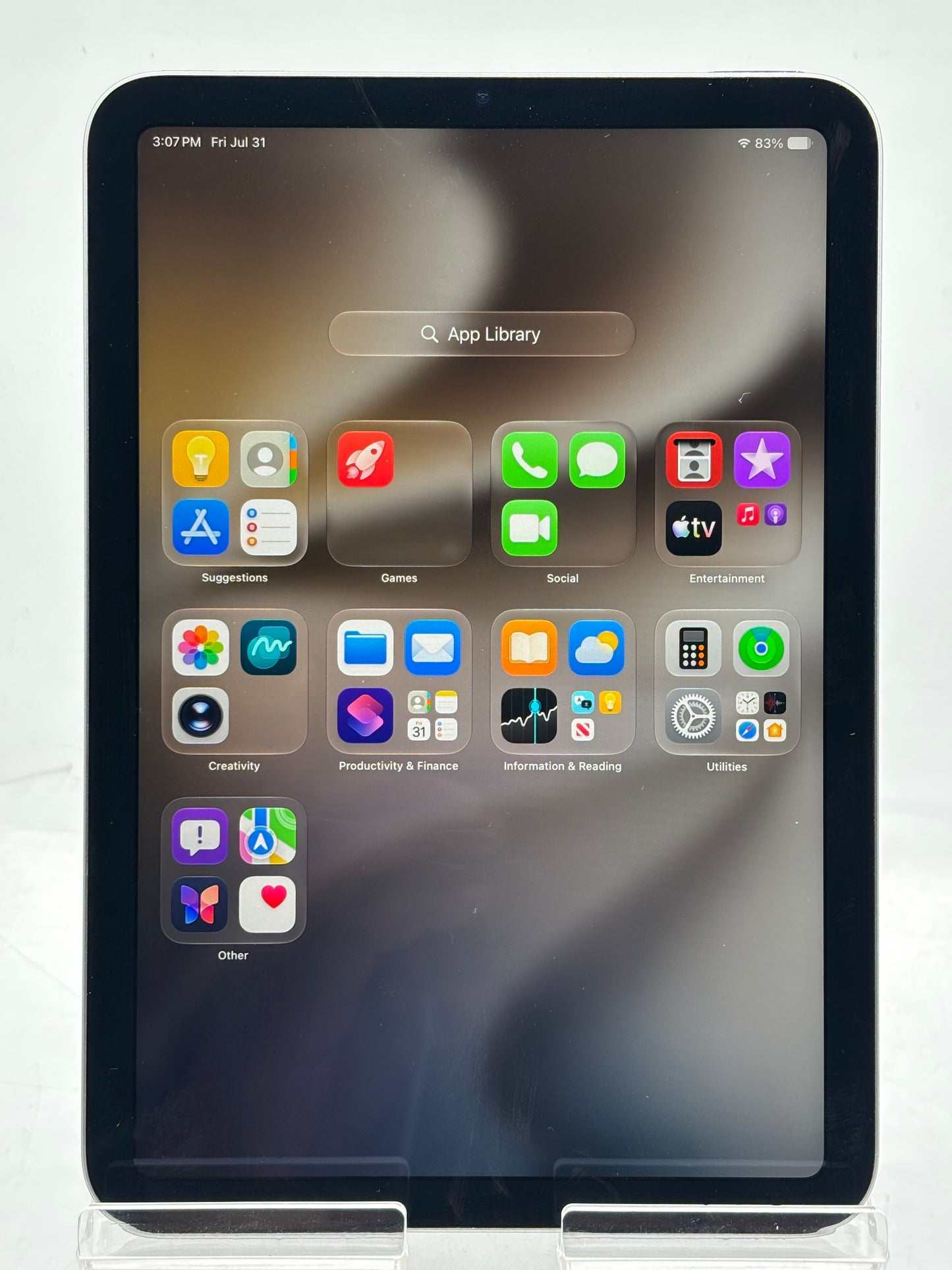 Apple iPad Mini 7th Gen A2993 128GB Wi-Fi Only Space Gray 64 Cycle Count