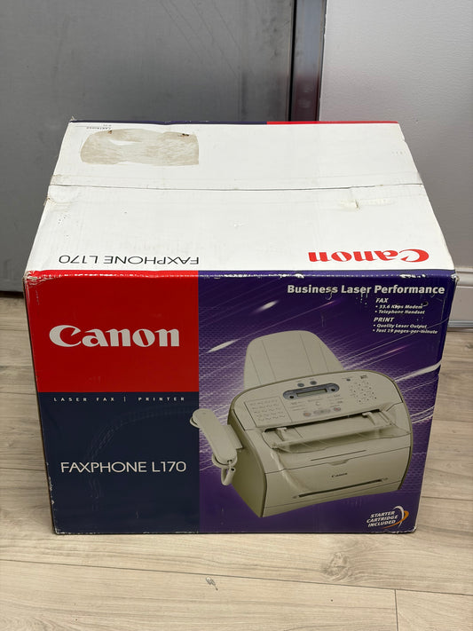Canon L170 Faxphone All-In-One Laser Printer - New In Box SEALED