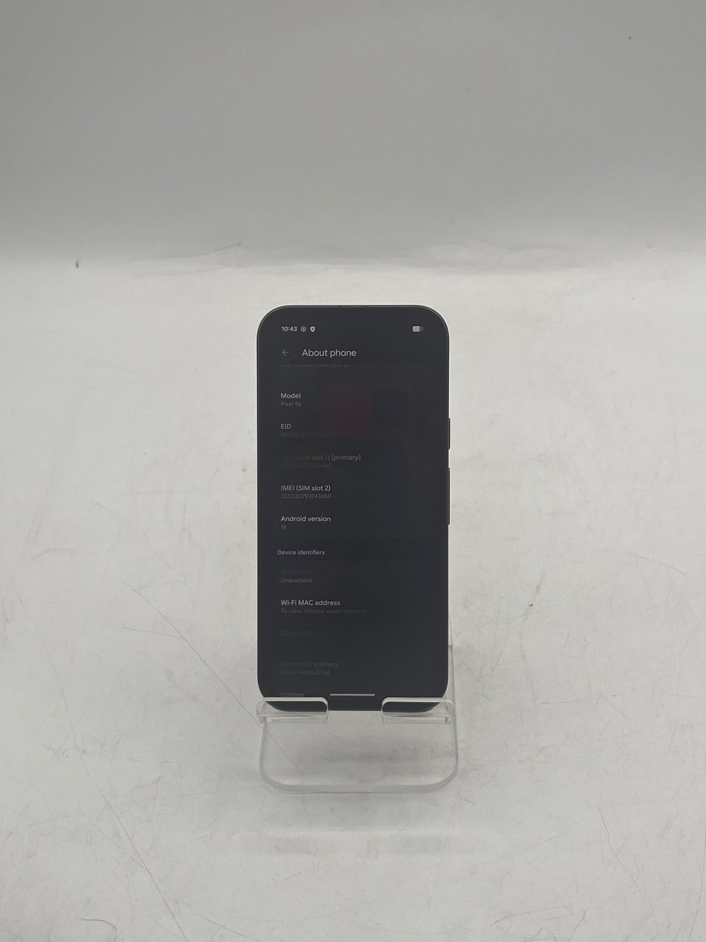 Unlocked Google Pixel 9a 256GB Smart Phone - Obsidian