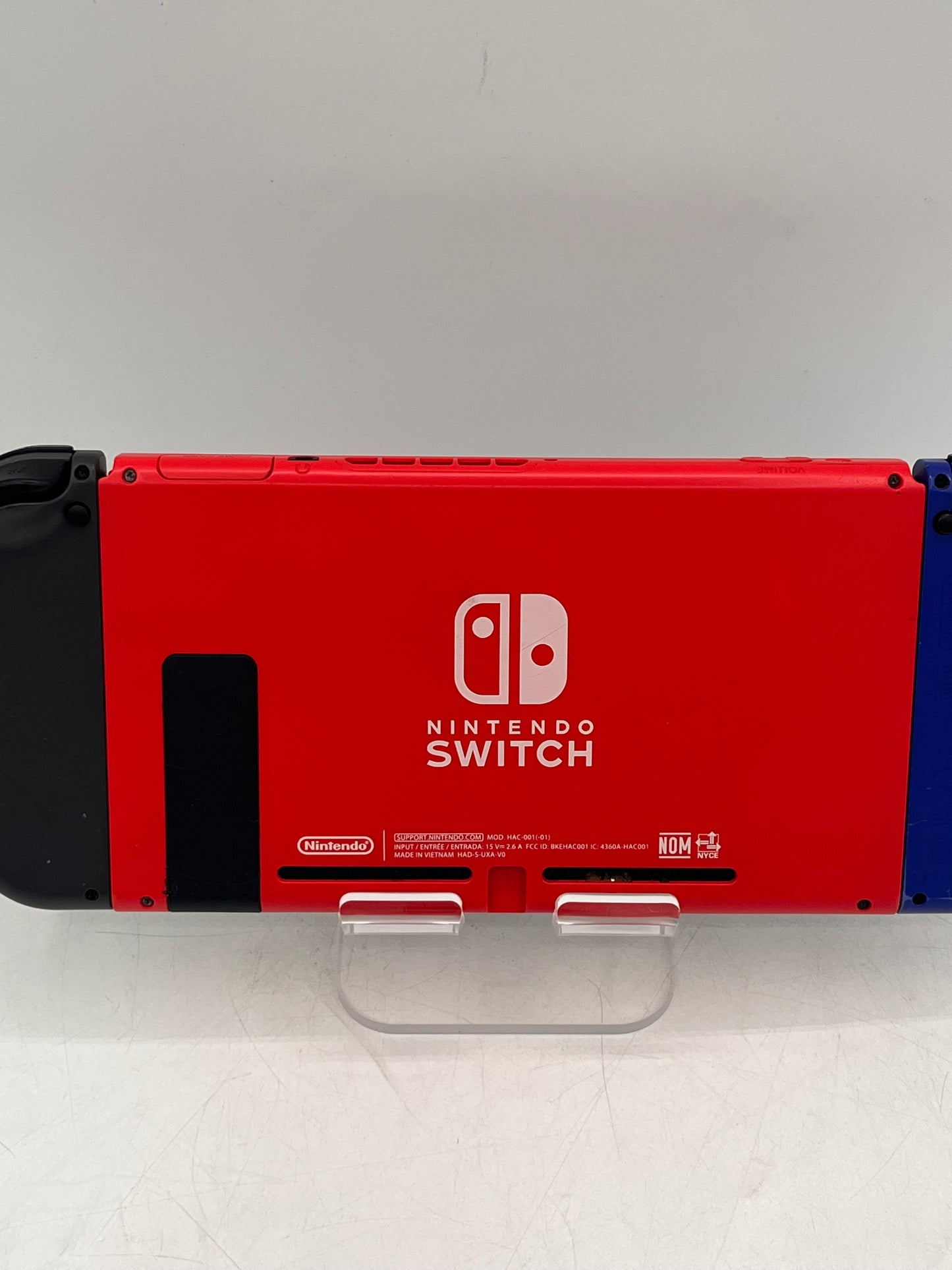 Nintendo Switch HAC-001-01 2019 Console 32GB Red with Black/Blue Joy-Cons