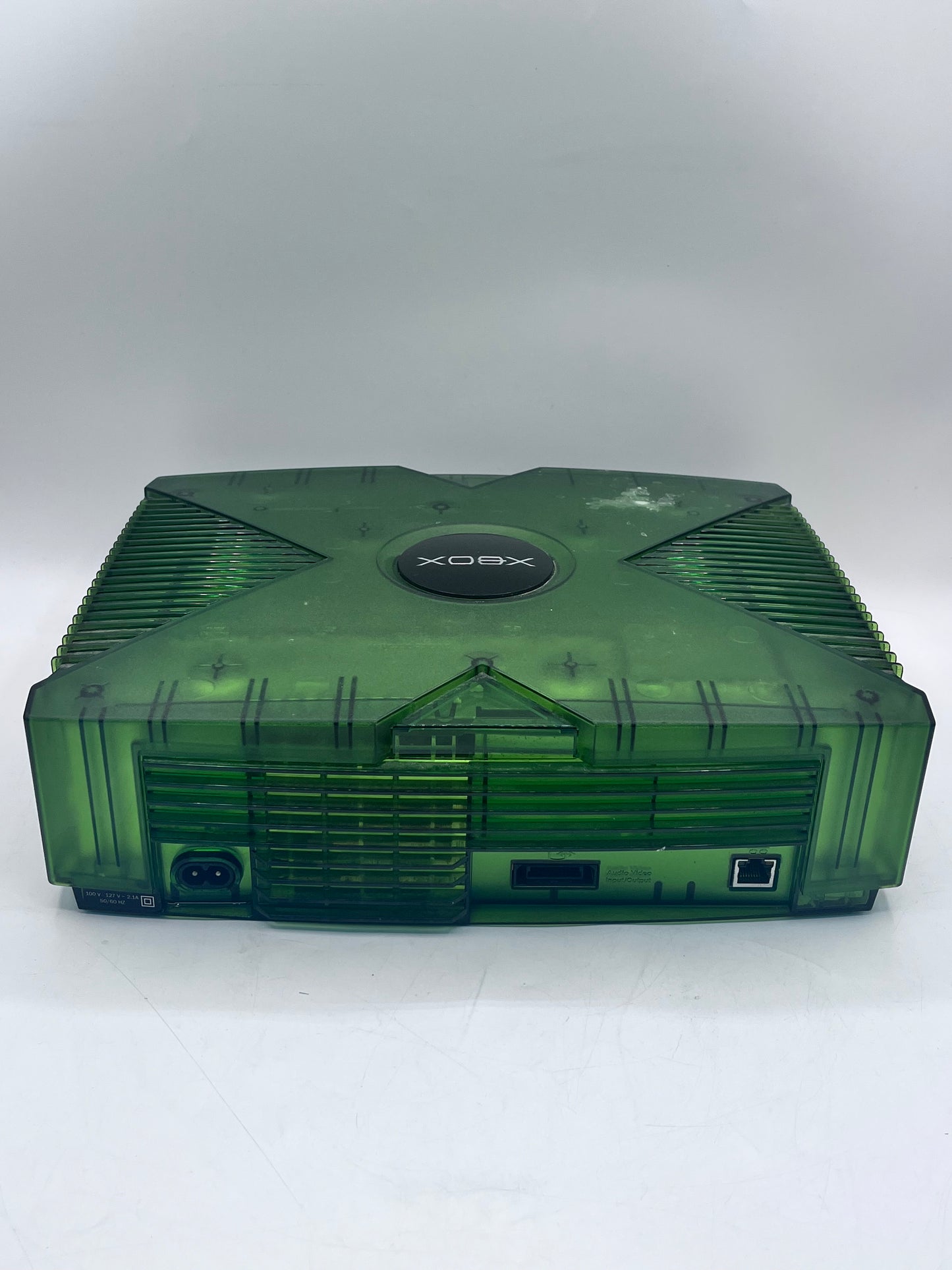 Original Xbox Halo Special Edition Green Console -TESTED WORKING Free Shipping