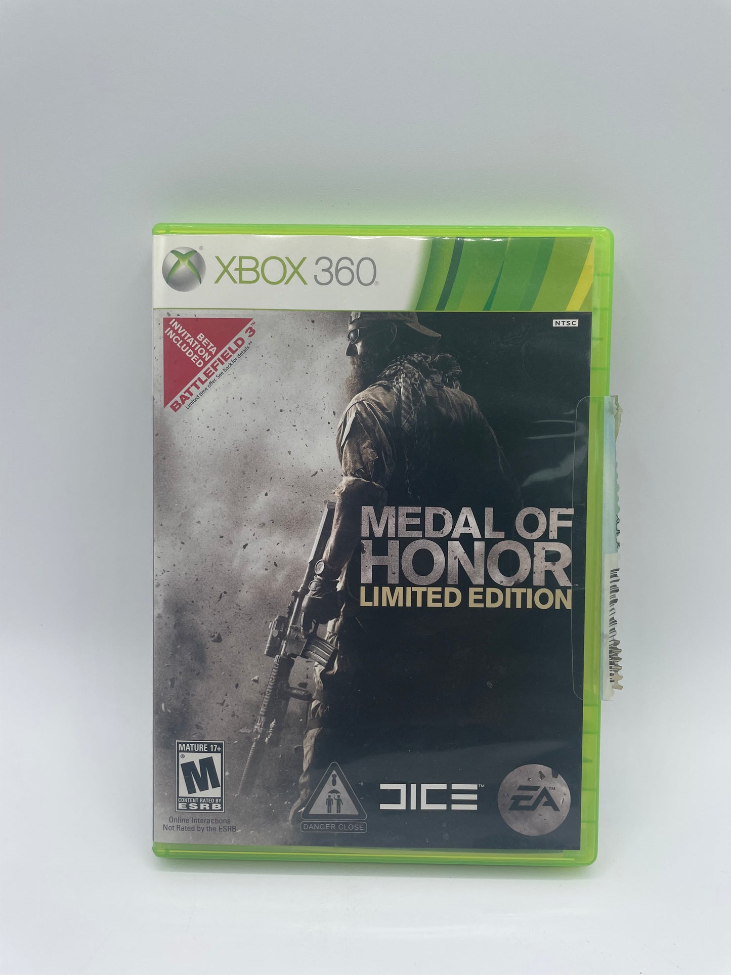 Xbox 360 Medal of Honor Limited Edition Game - Used with Box - Free Shipping