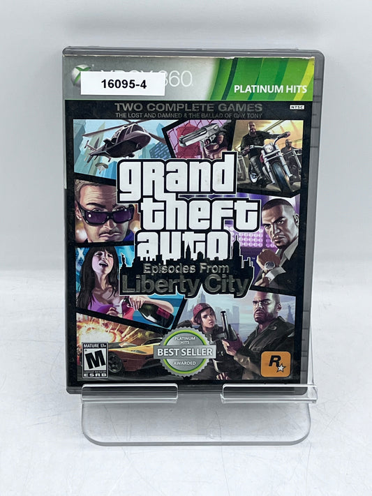 Grand Theft Auto: Episodes from Liberty City Platinum Hits Edition for Xbox 360