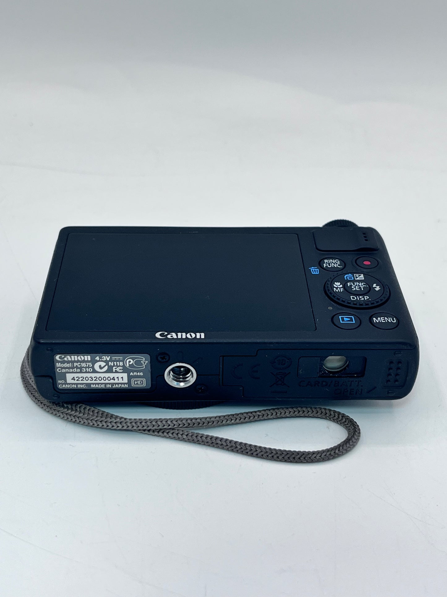 Canon POWERSHOT S100 Digital Camera with Carrying Bag - Black