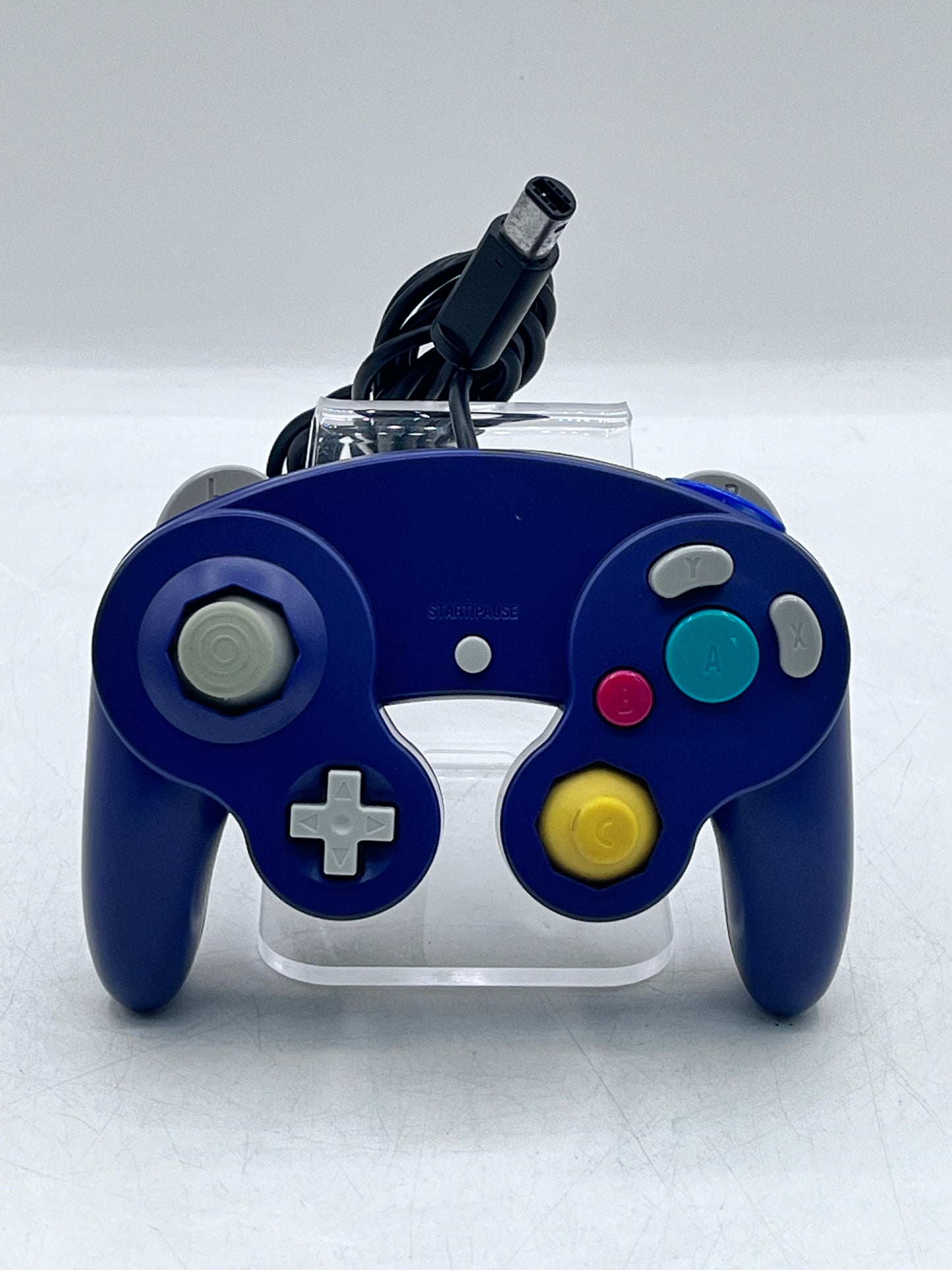 Nintendo GameCube DOL-001 Gaming System - Indigo With Controller