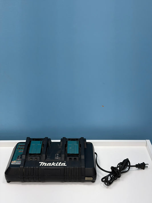 Makita DC18RD 18V LXT Li-Ion Dual Bay Rapid Optimum Fast Battery Charger