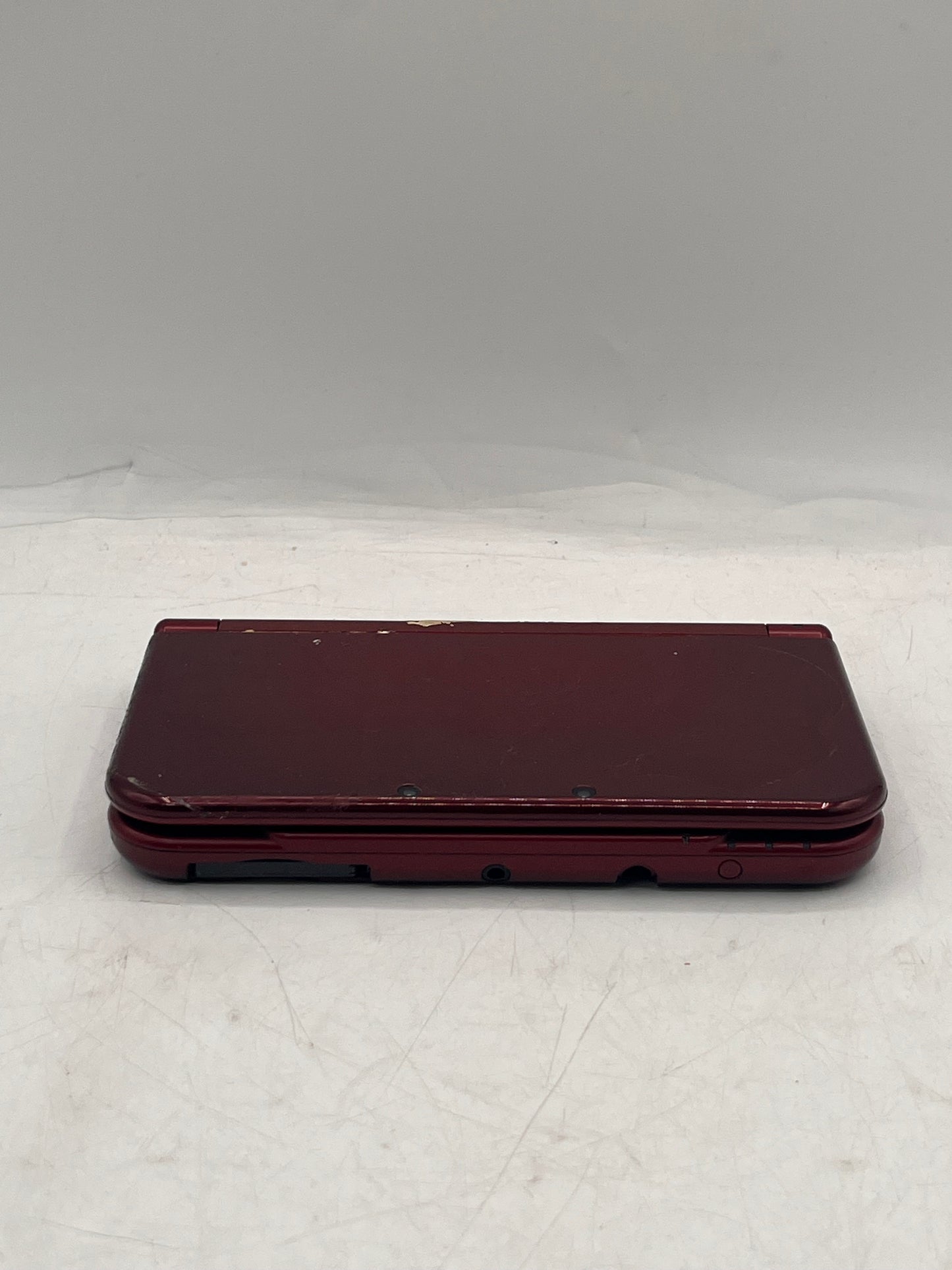 Nintendo New 3DS XL (RED-001) 2014 Red Video Game System no stylus