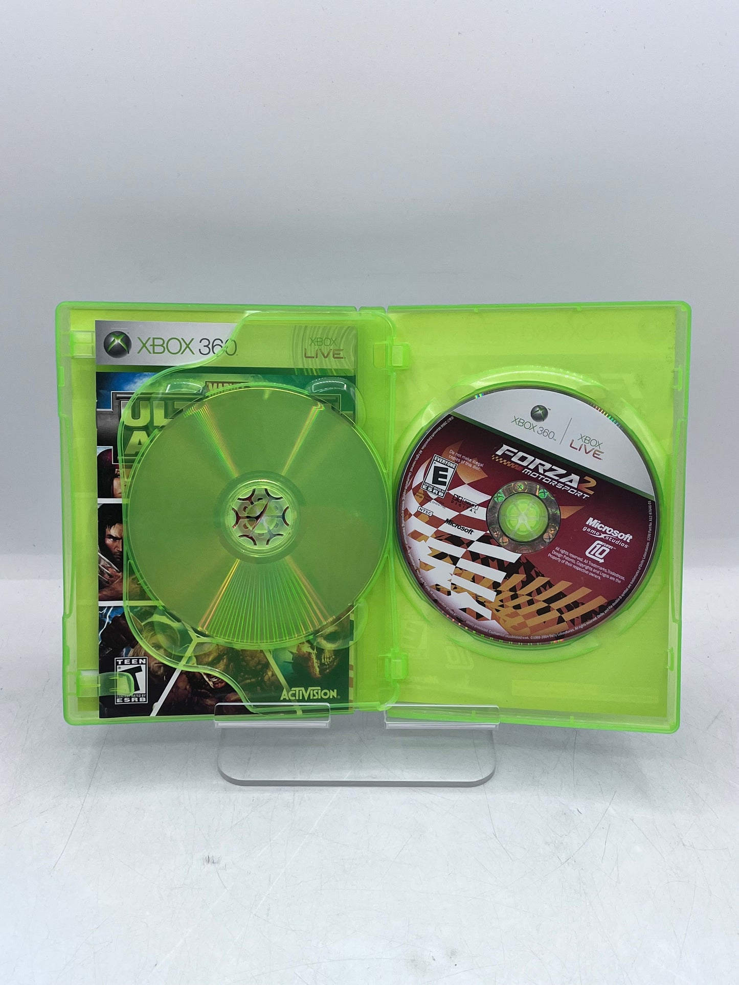 Marvel Ultimate Alliance & Forza 2  Xbox 360 Video Game