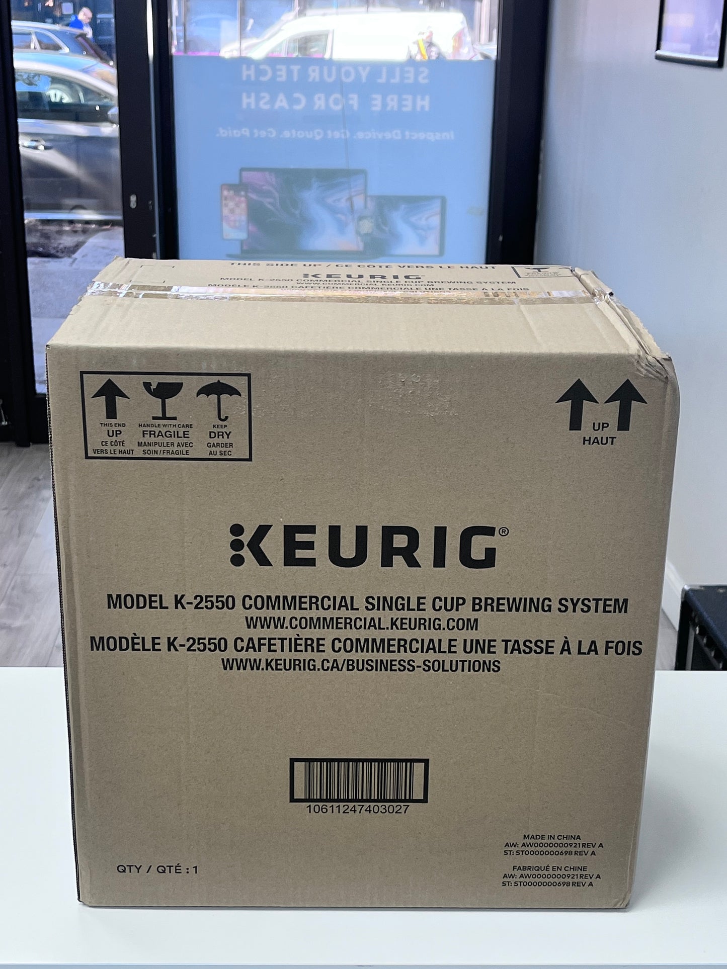 KEURIG K-2550 Single Serve Commercial Coffee Maker Reservoir Bundle NEW IN BOX