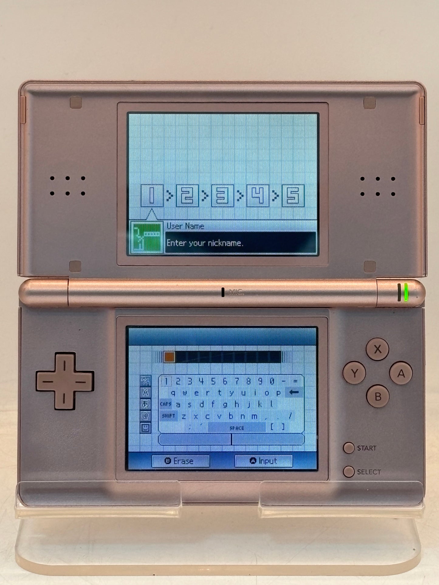 Nintendo Pink DS Lite (USG-001) Handheld Console, 2006