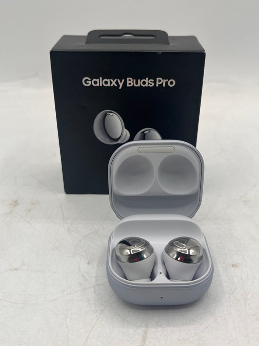 Samsung Galaxy Buds Pro SM-R190 Silver Bluetooth Headphones No Charger