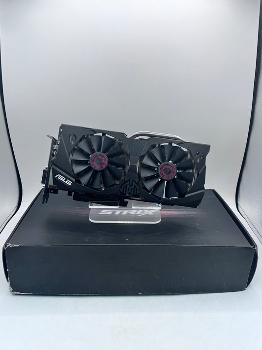 ASUS ROG STRIX GTX 970 GRAPHICS CARD STRIX-GTX970-DC2OC-4GD5 - Black