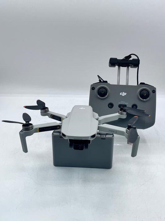 DJI Mini 2 Fly More Combo Camera Drone- Used - Gray