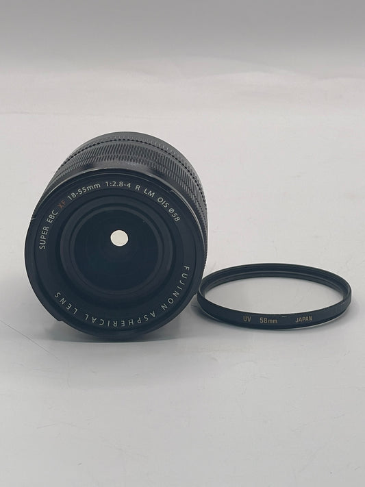 Fujifilm Fujinon Super EBC XF 18-55mm f/2.8-4 R LM OIS Lens w/ Sigma DG Adapter