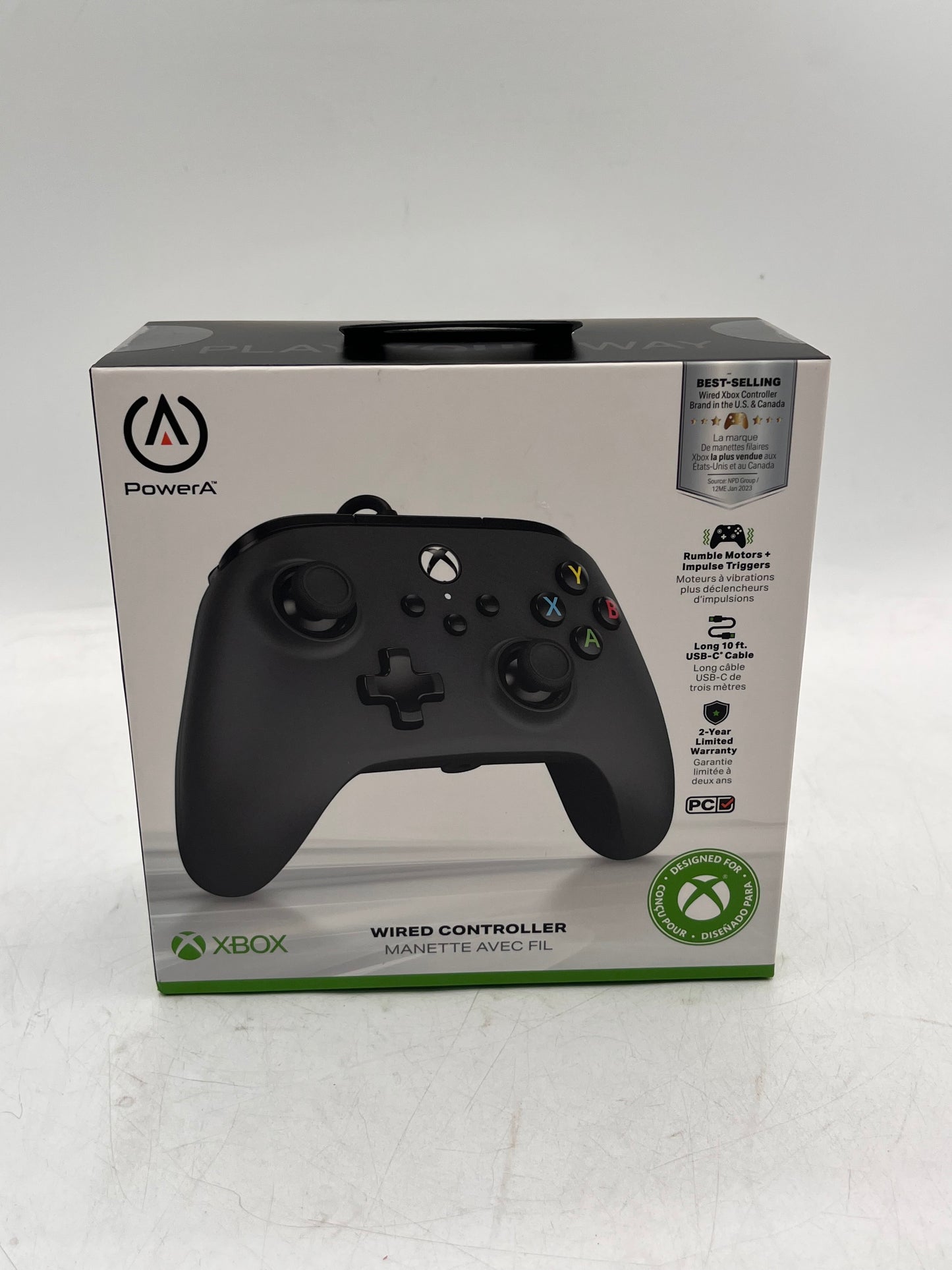 PowerA Xbox Wired Game Controller - Black