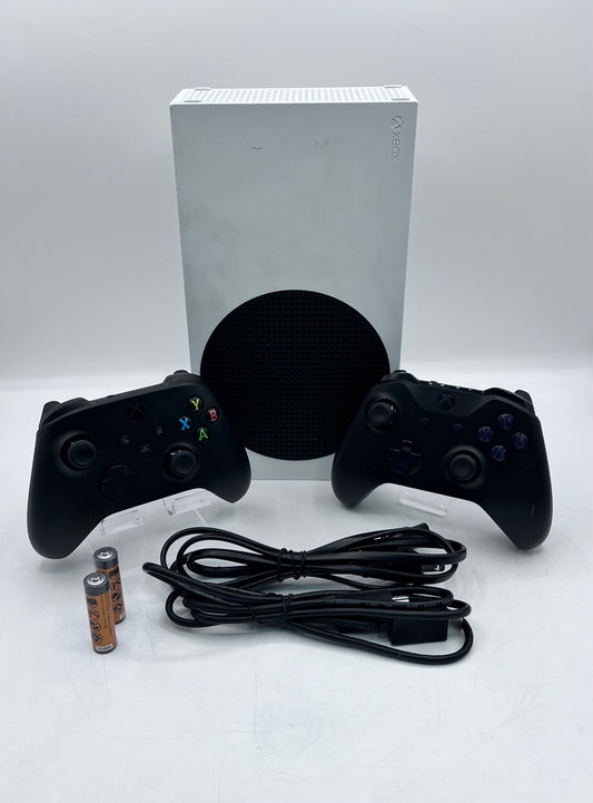 Microsoft Xbox Series S 512GB Video Game Console - White with 2 controllers Tested