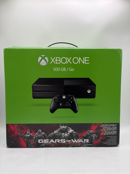 Microsoft Xbox One (1540) Gears of War Ultimate Edition Video Game System Black