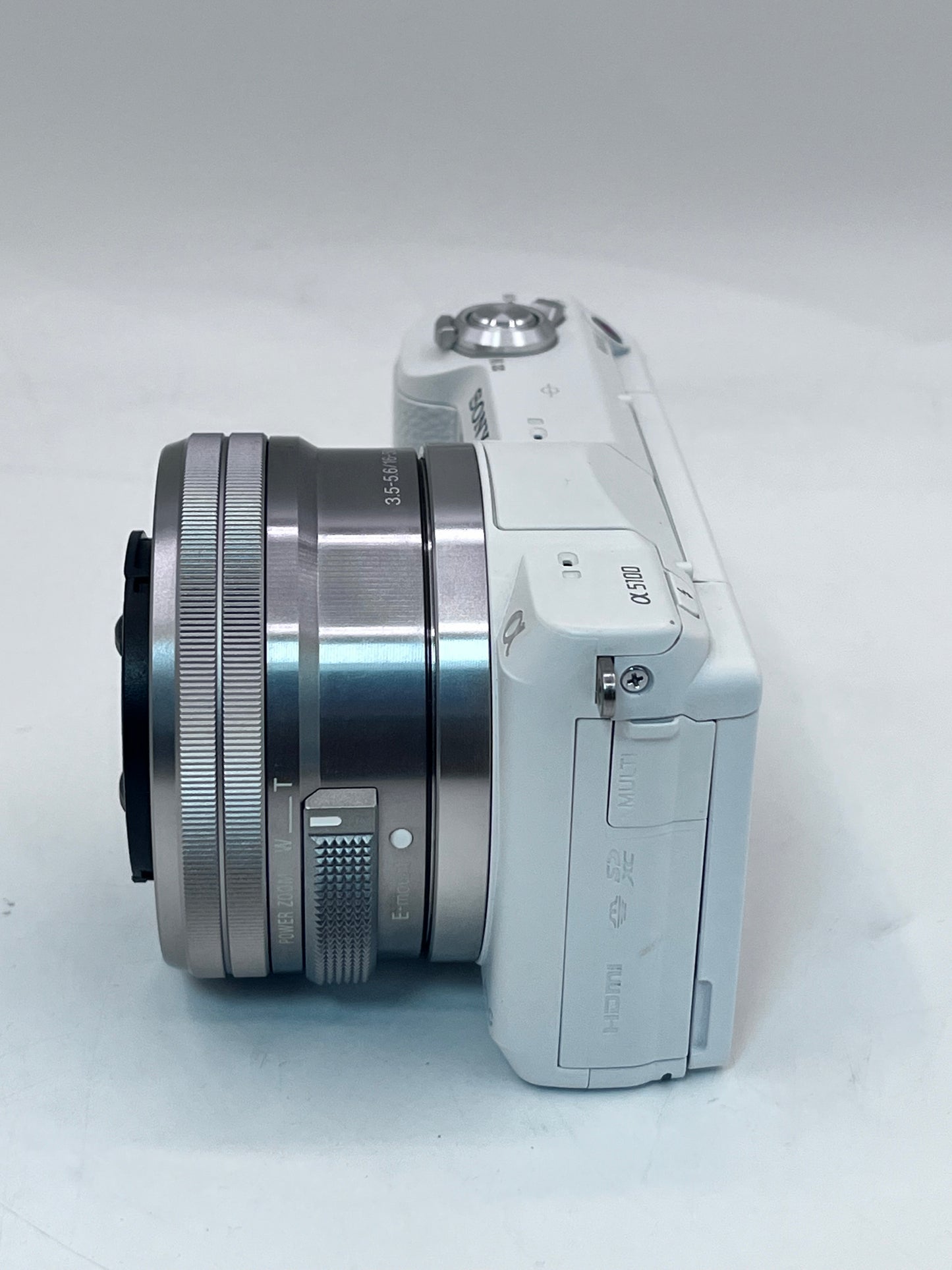 Sony Alpha a5100 24MP Mirrorless Digital Camera White w/ 16-50mm Lens Free Shipping