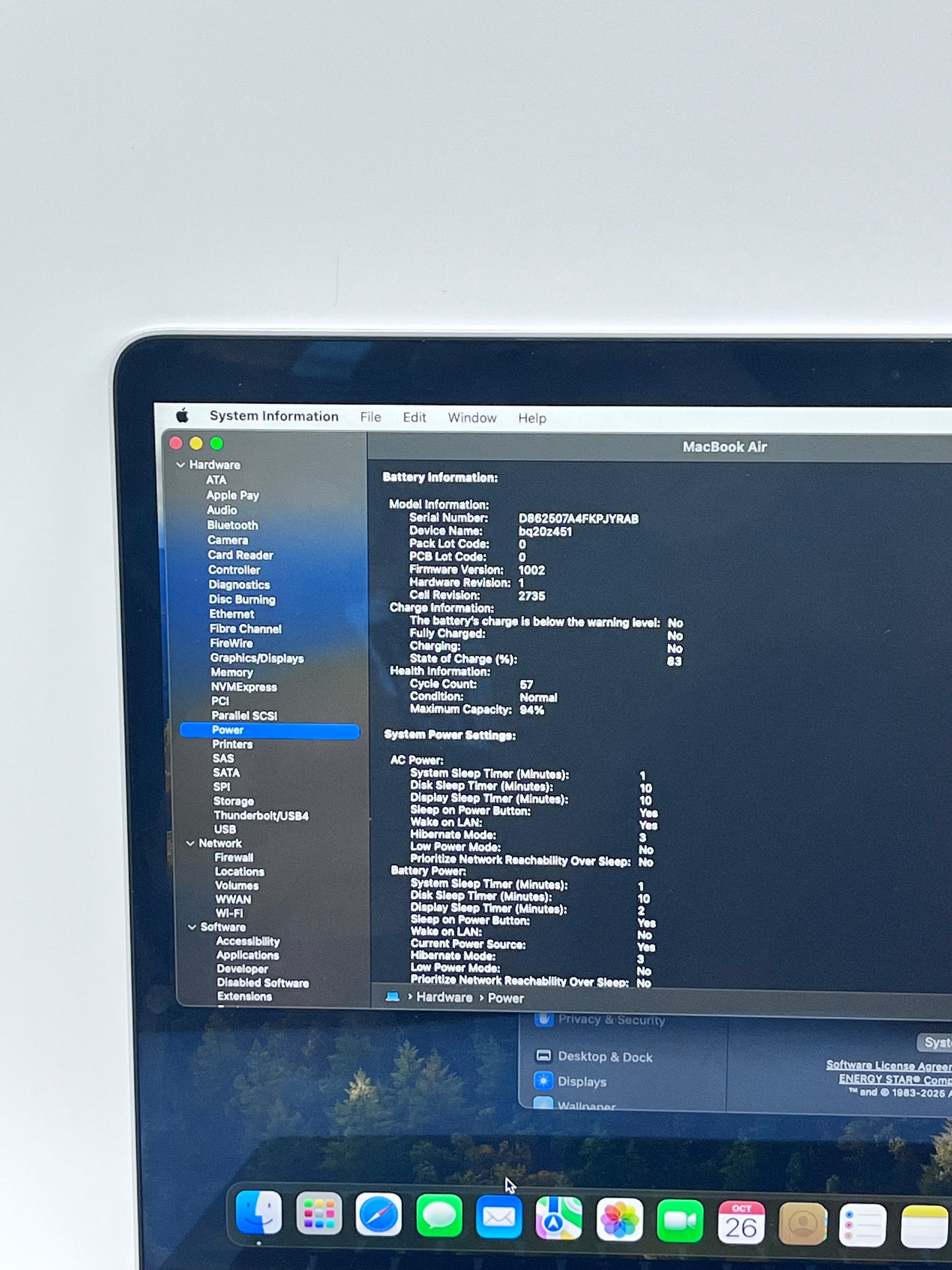 2020 Apple MacBook Air 13.3" M1 7C 8GB 256GB A2337 REMOTELY MANAGED
