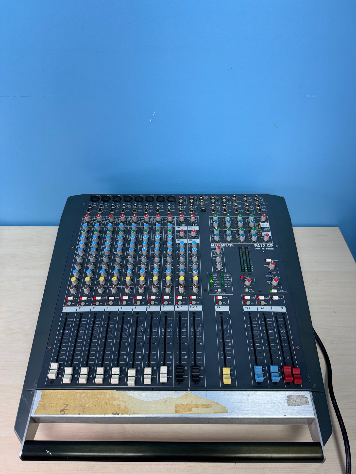 Allen & Heath PA12-CP Audio Mixer POWERS ON / NOT TESTED Free Shipping