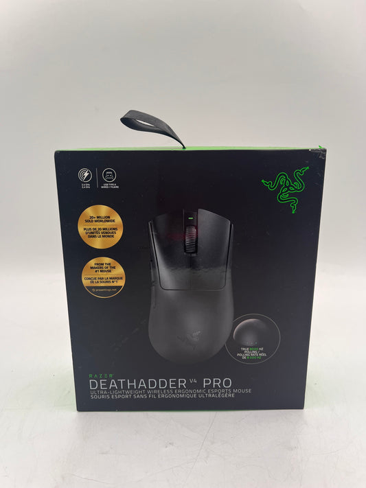 Razer DeathAdder V4 Pro Lightweight Optical Gaming Mouse - Black