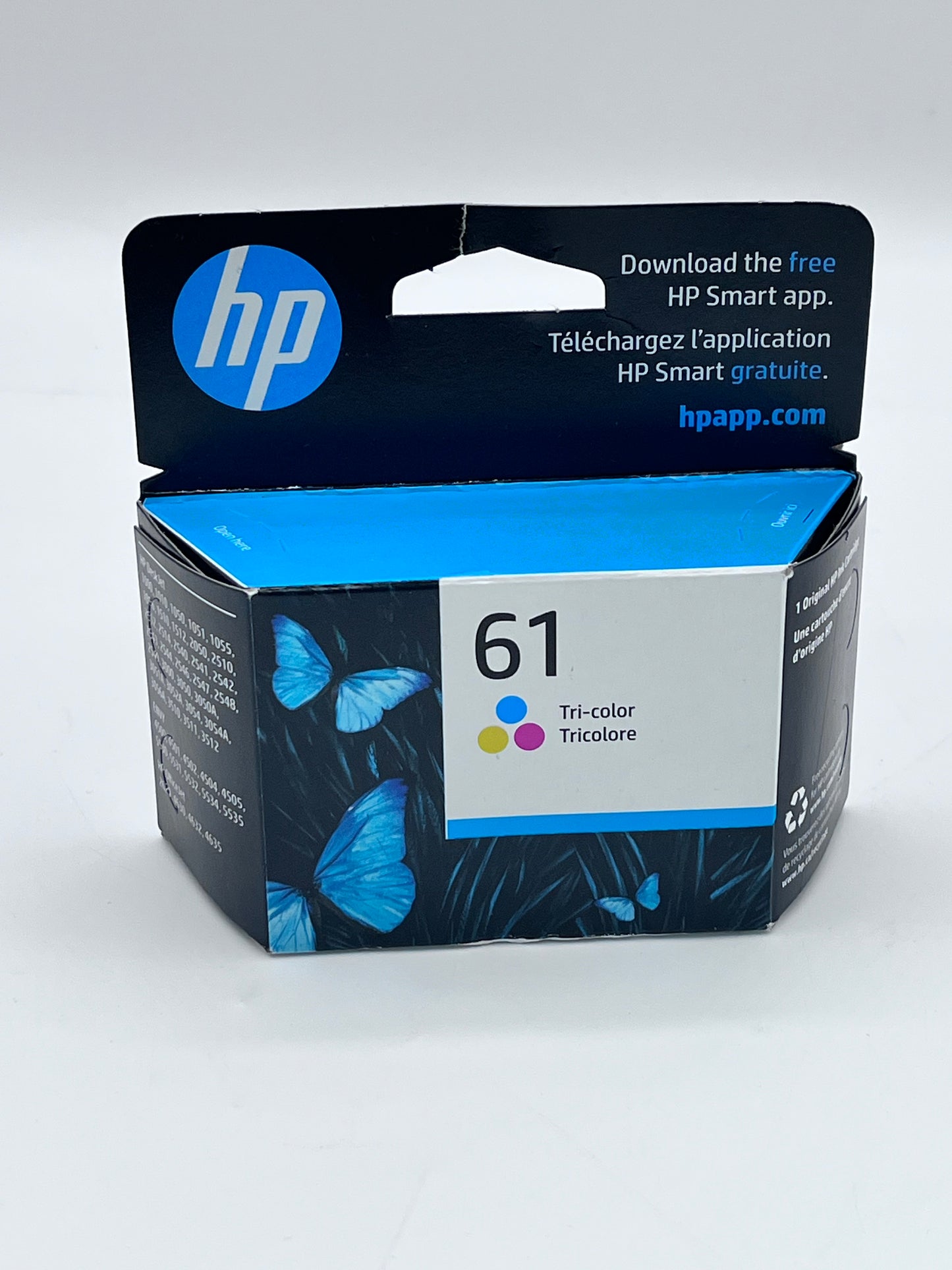 HP #61 Color Ink Cartridge Multi-Colored