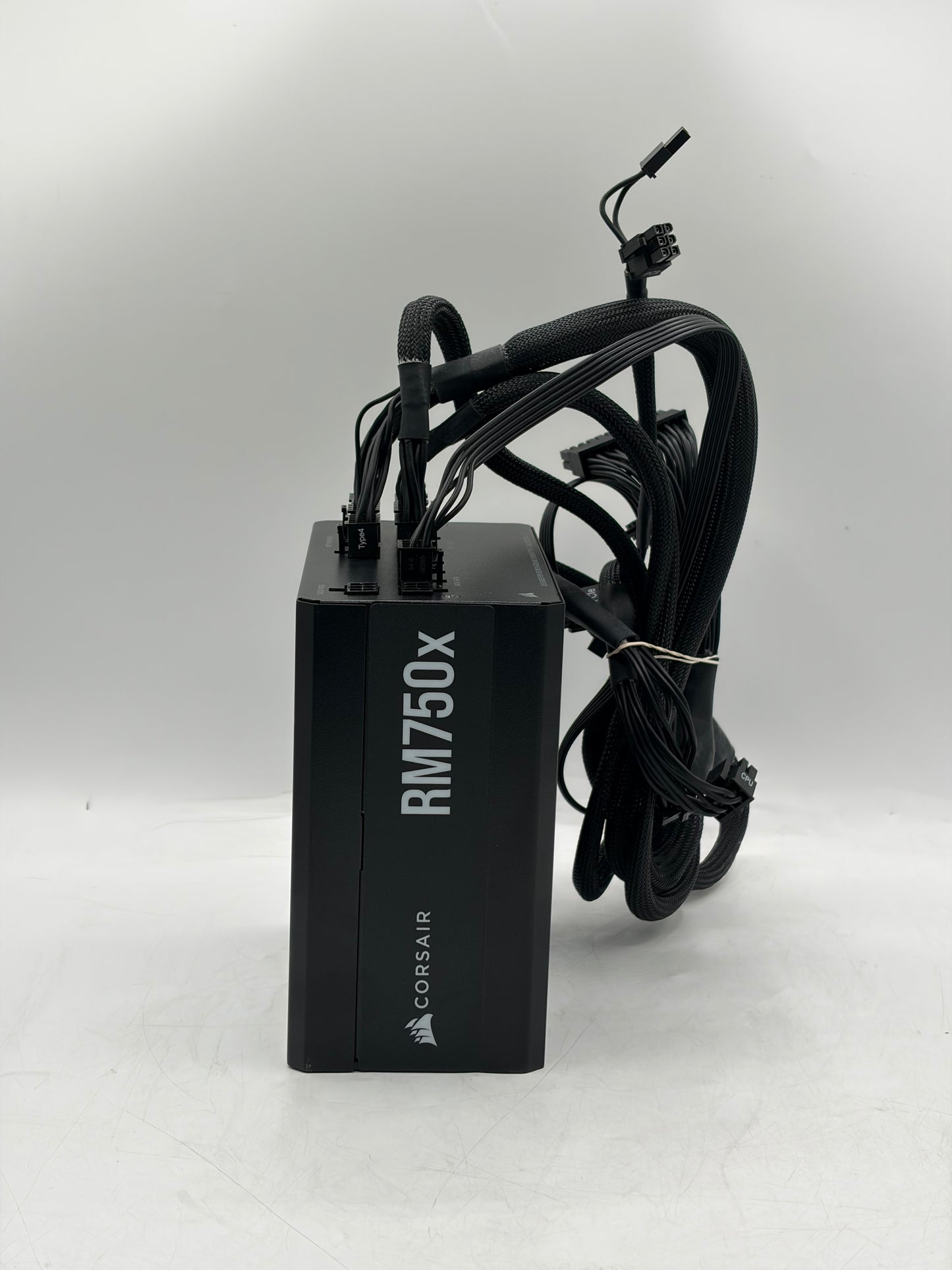 Corsair RM750x ATX 750W Power Supply - Black Tested & Working