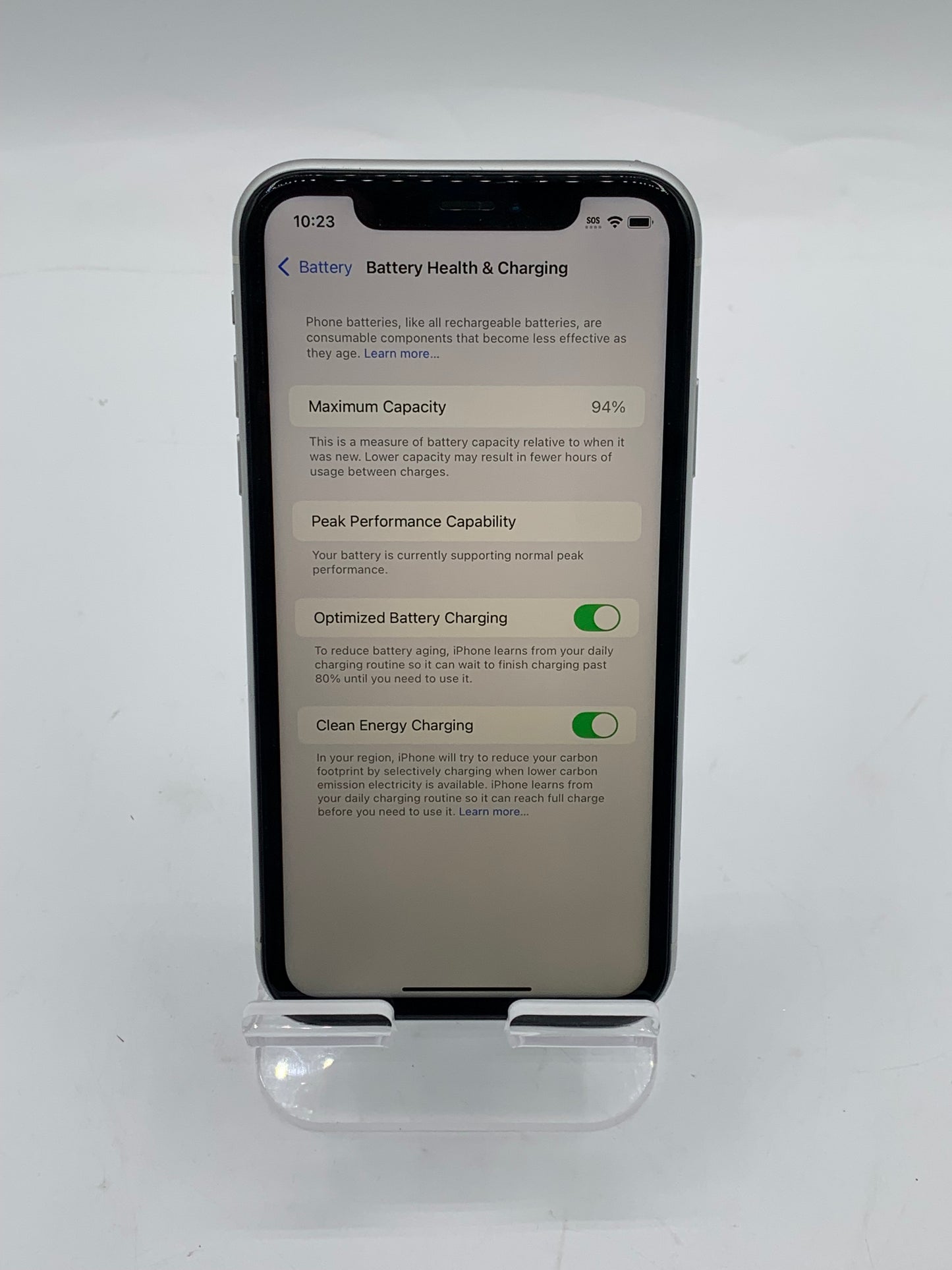 Apple iPhone XR 6.1" 128GB  A1984 MT4H2LL/A Unlocked READ