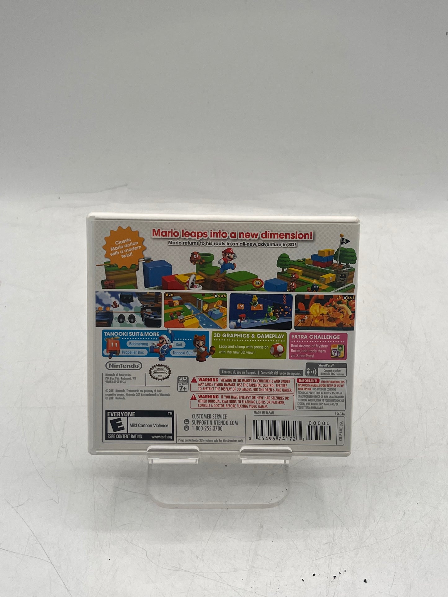 Nintendo 3DS Super Mario 3D Land Video Game
