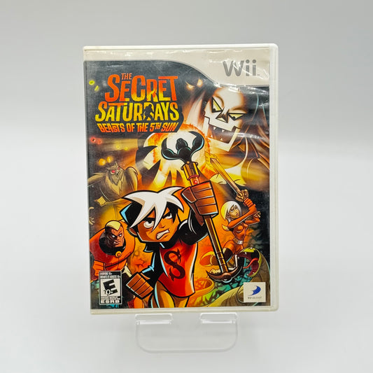 The Secret Saturdays: Beasts of The 5th Sun - Wii Video Game - Free Shipping!
