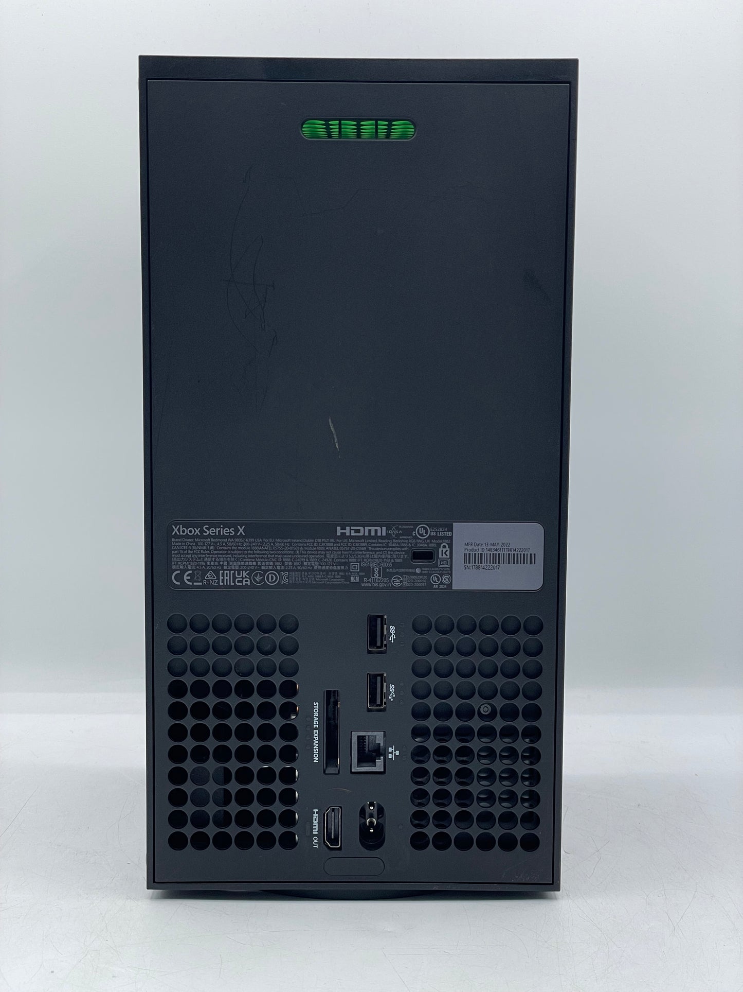 Microsoft Xbox Series X 1TB Console with controller and cables