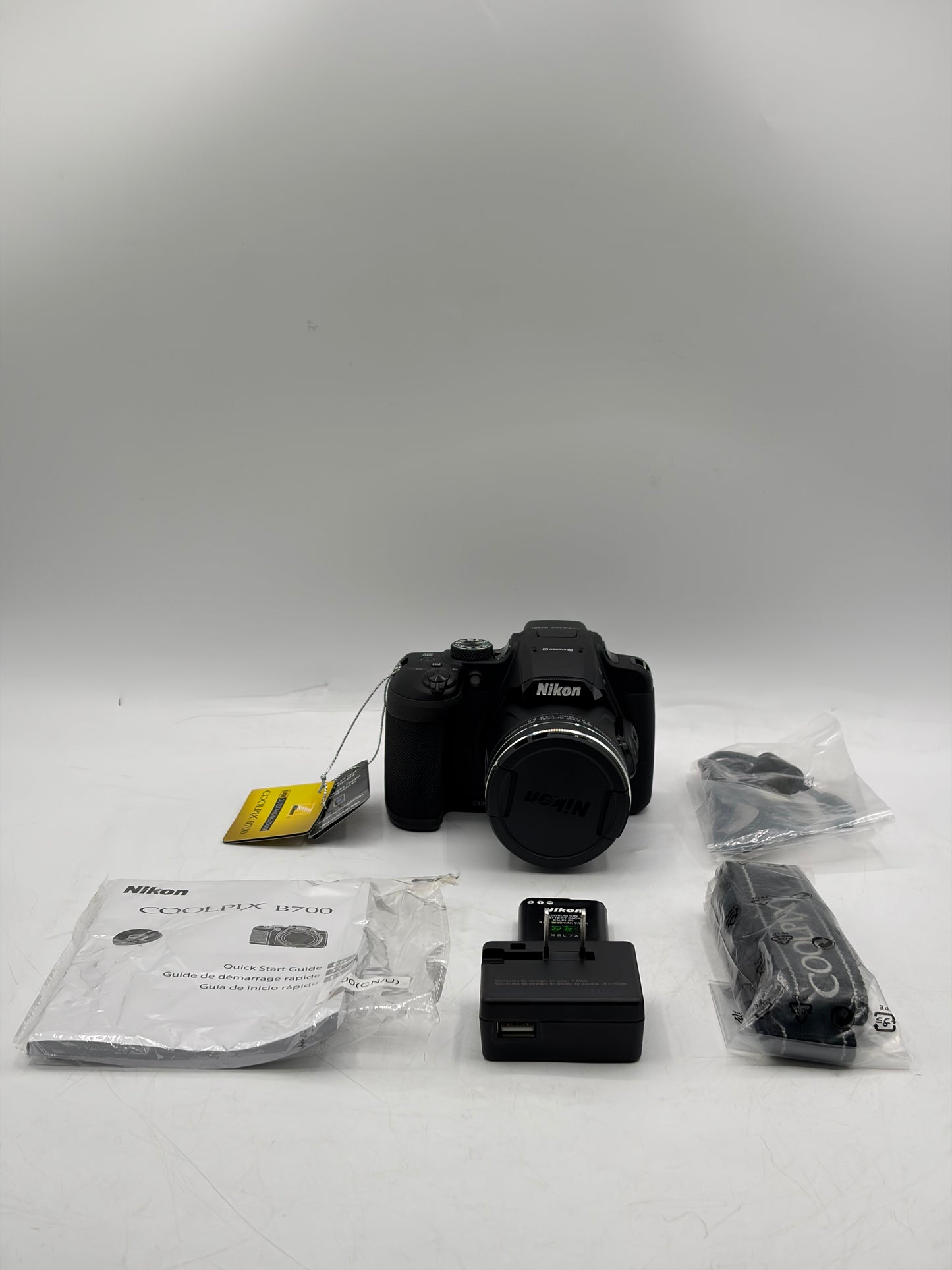Nikon Coolpix B700 20.2MP Black Digital Camera with 4.3-258mm F/3.3-6.5 Lens